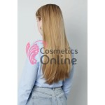 Extensie de par cu 3 Clips On tresa delux simpla dreapta de 45 cm, Blond deschis ombre 39597